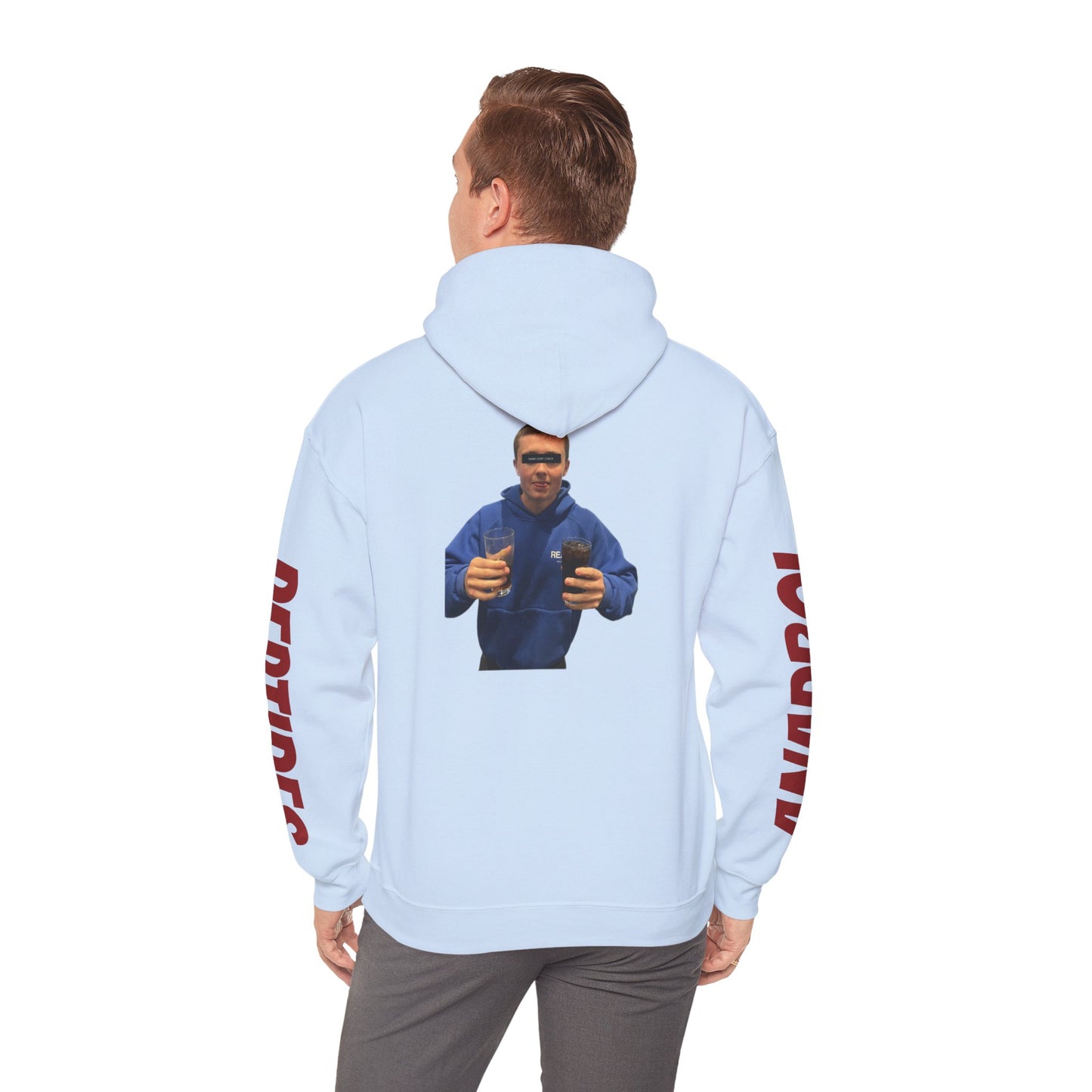 Hooded Sweatshirt - Danny Double Parked Coaches Beer Design