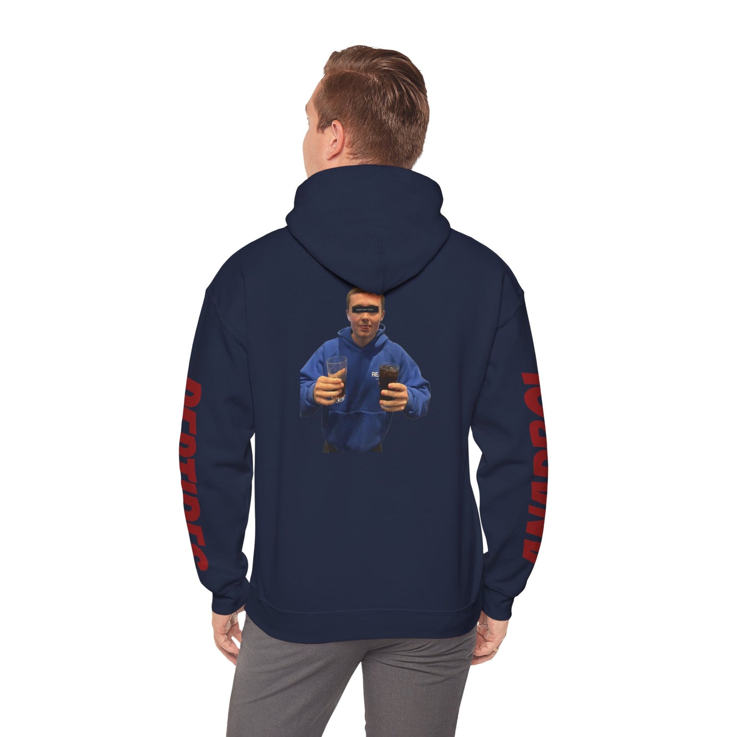 Hooded Sweatshirt - Danny Double Parked Coaches Beer Design