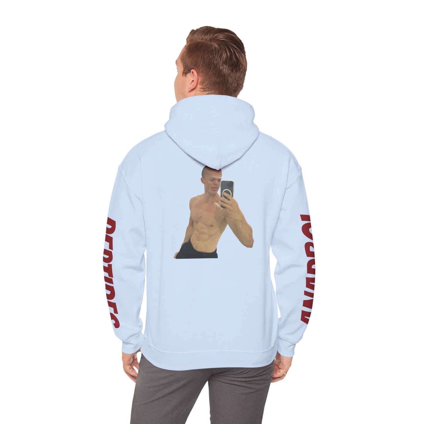 Hooded Sweatshirt - Danny Coach Mirror Pic Steroid User