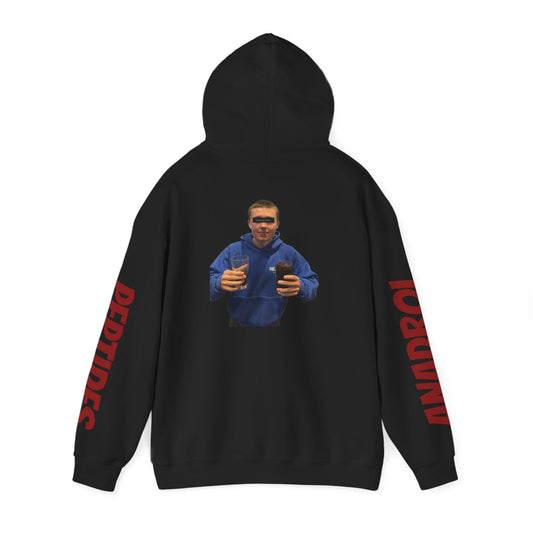 Hooded Sweatshirt - Danny Double Parked Coaches Beer Design