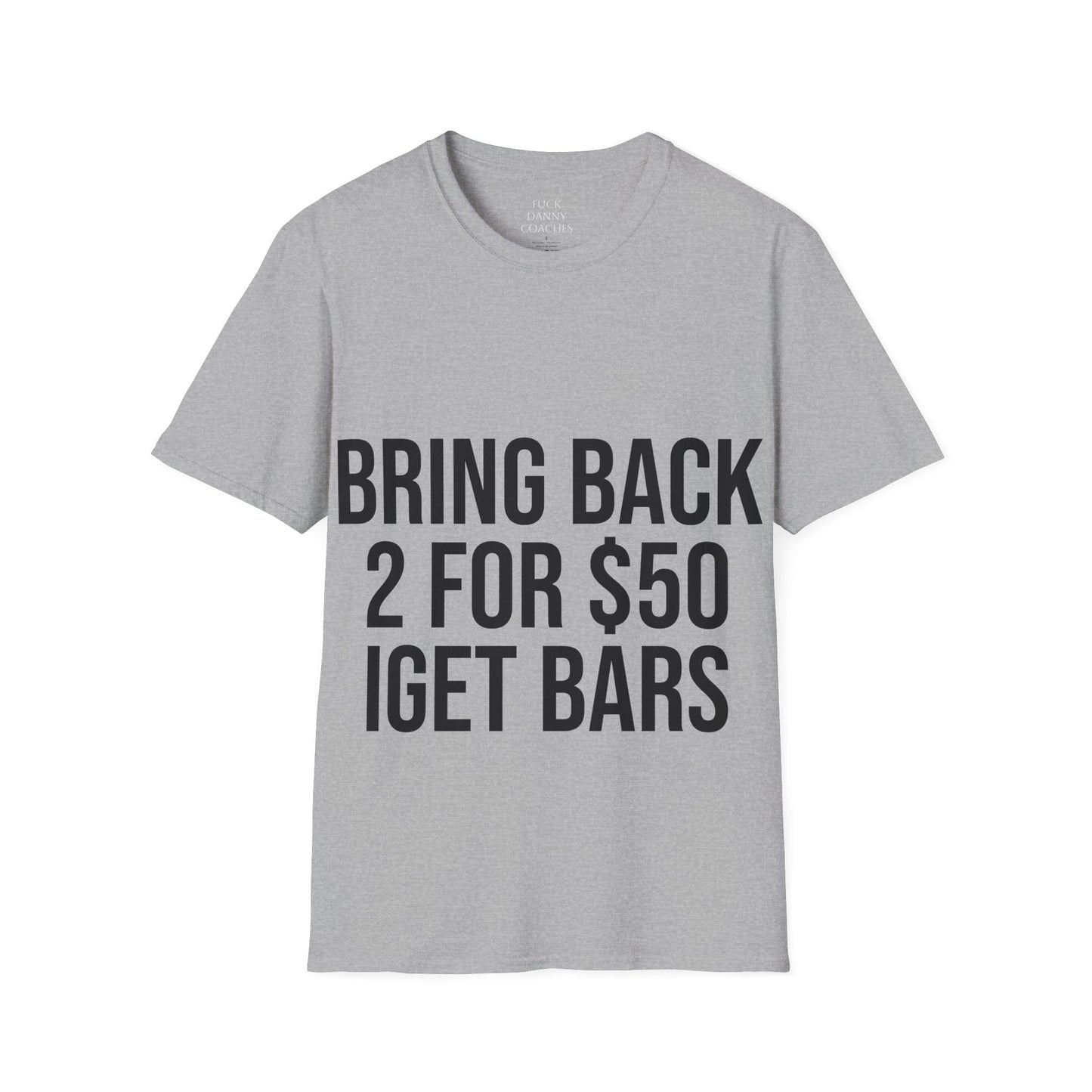 Unisex T-Shirt - 'IGET BAR' Design