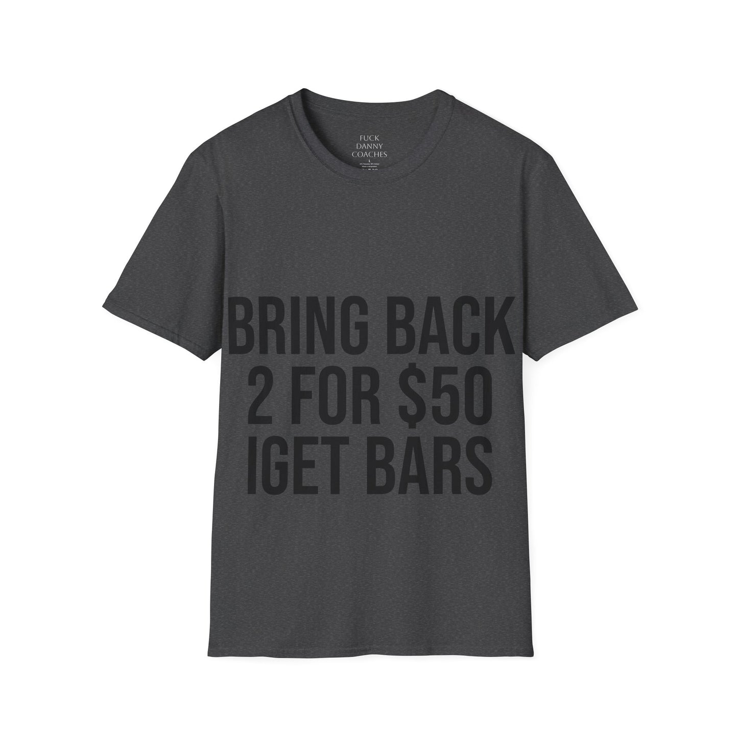 Unisex T-Shirt - 'IGET BAR' Design