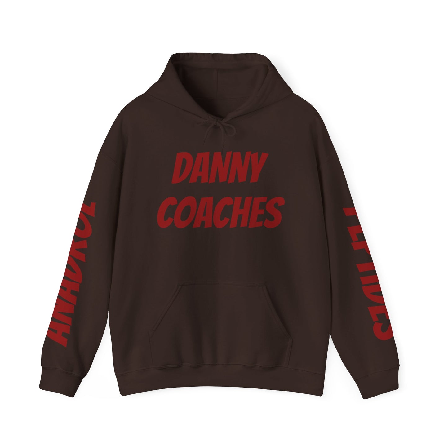 Hooded Sweatshirt - Danny Double Parked Coaches Beer Design